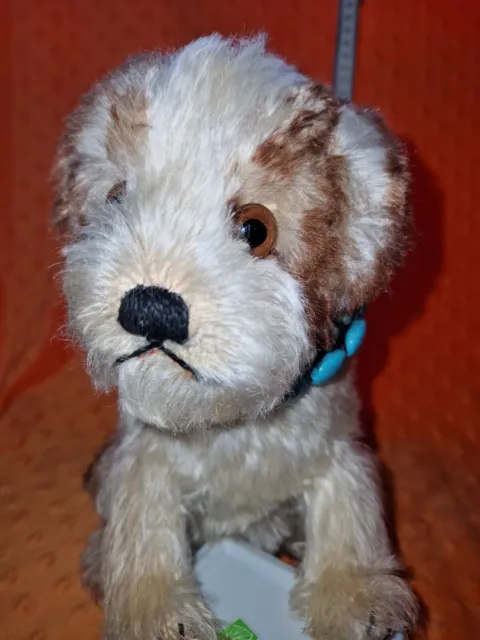 Steiff HUND ANTIK ALT (Sammlungsauflösung) Hund MOLLY 22 cm