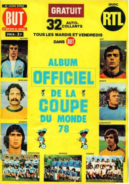 Album Officiel De La Coupe Mundial World 1978 INCOMPLETE DIGITAL EDITION on PDF