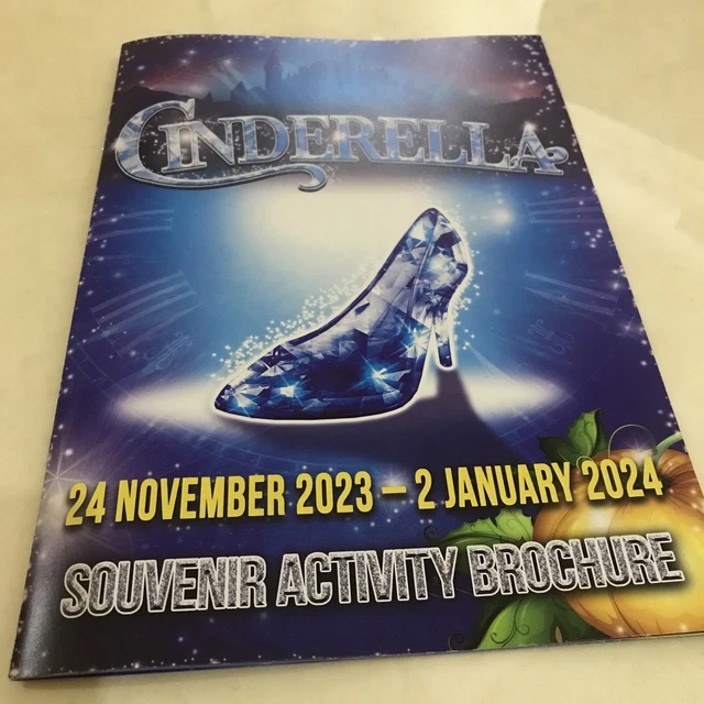 Cinderella Souvenir Brochure Towngate Theatre Basildon 2023