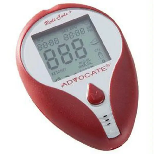 Advocate Redi-Code Parlant Mètre Kit Pour Glucose Soin 2