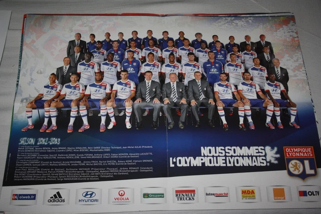 Olympique Lyonnais Home camisa de futebol 1997 - 1998