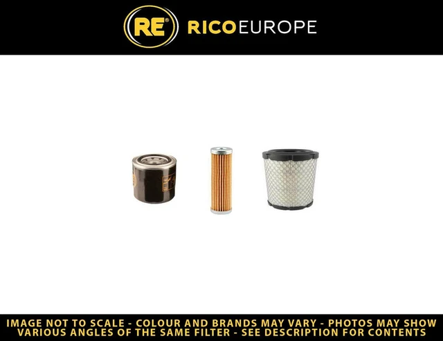 Kit Filtres Pour Tracteur Kubota B6100 HST - Huile, Air, Carburant - Neuf