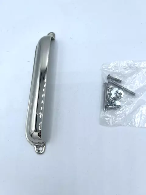 Rejuvenation Bin Pull Polished Nickel 6 Inches Vernon Pottery Barn Rejuvenation Bin Pull Polished Nickel 6 Inches Vernon Pottery Barn
