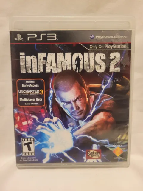 Sony PS3 Infamous 2 CIB Not For Resale Version - Sony PlayStation 3 2011