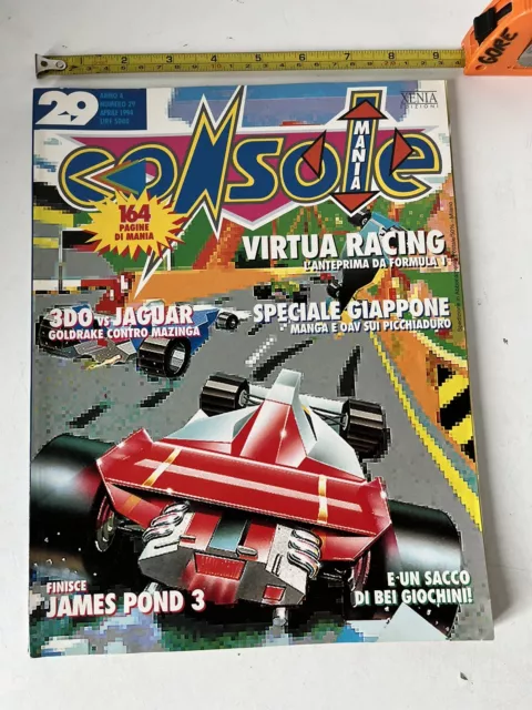 Console Mania 29 Aprile 1994 sega nintendo Virtua Racing Terminator Wolfenstein