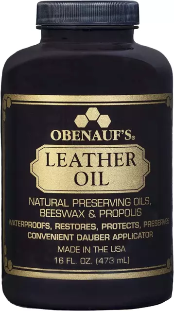 Obenauf'S Leather Oil 16Oz. - Restores Dry Leather - Made in the US Size:16 F...