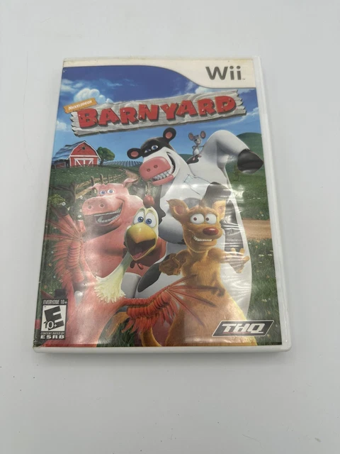 WII NICHELODEON BARNYARD THQ Nintendo Game £14.82 - PicClick UK