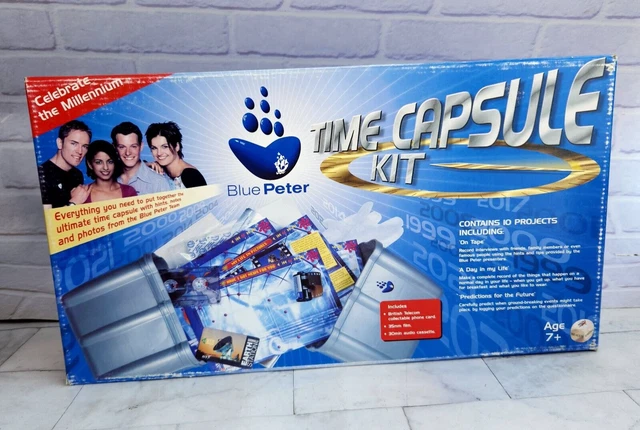 BLUE PETER TIME Capsule Kit - 10 Projects - Millenium 2000 - New In Box ...
