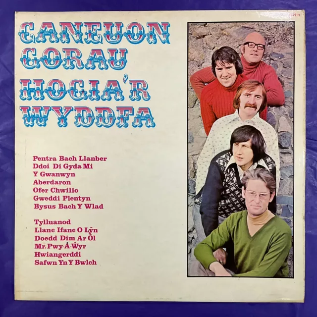 Hogia'r Wyddfa-Caneuon Gorau. Welsh Folk/Pop, 12” LP  1975 Record