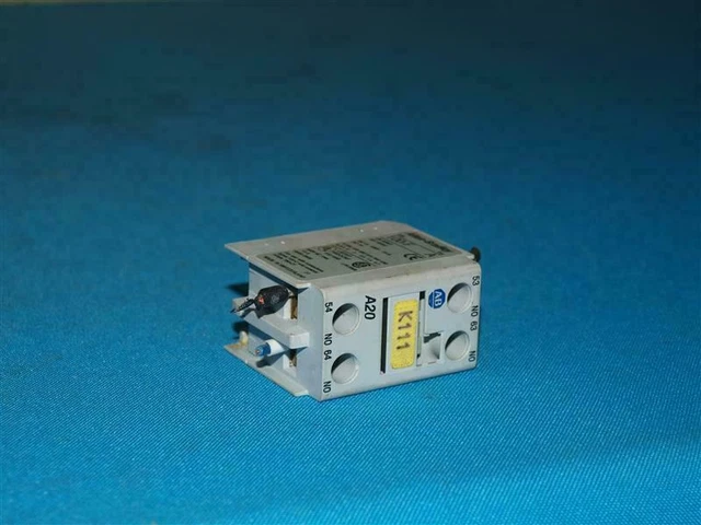 Allen Bradley A20 100-F Ser. A Auxilliary Contact