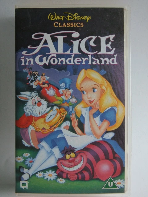 WALT DISNEY CLASSICS - ALICE IN WONDERLAND - VHS Video PAL EUR 2,88 ...
