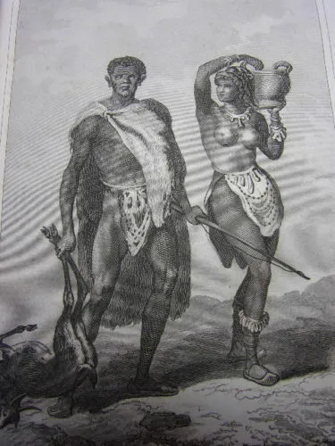 VOYAGE EN AFRIQUE DE P.F LE VAILLANT de 1780 à 1785