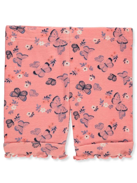 Nanette Lepore Girls' 2-Piece Butterfly Shorts Set Outfit