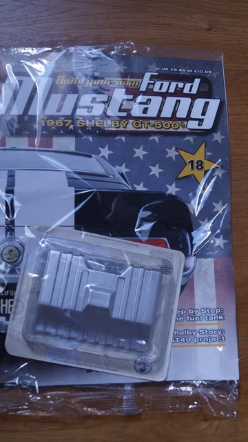 DeAgostini – Costruisci La Tua Ford Mustang 1967 Shelby GT-500 – Emissione 73, Scala 1:8, Nuova