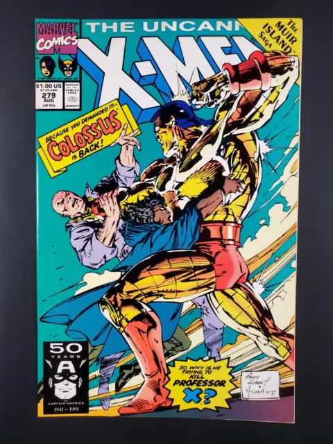 The Uncanny X-men #279 Direct Edition Marvel Comics VF-NM+