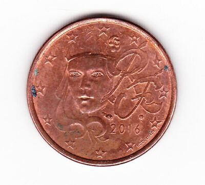 Pièce de monnaie 5 cent centimes euro France 2016