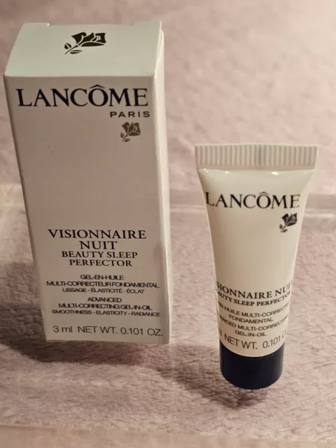 LANCÓME Paris -- VISIONNAIRE NUIT - Gel-in-Öl-Nachtcreme --  Miniatur 3 ml, ovp!