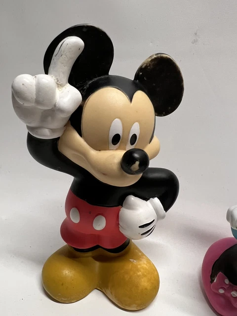 Lot Of 4 Disney PVC Toy Figures Minnie Mickey Donald chip and dale Made In China 3