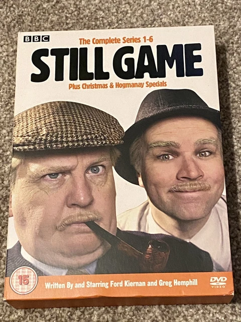 Still Game series 1-6 and best of Chewin the Fat dvds