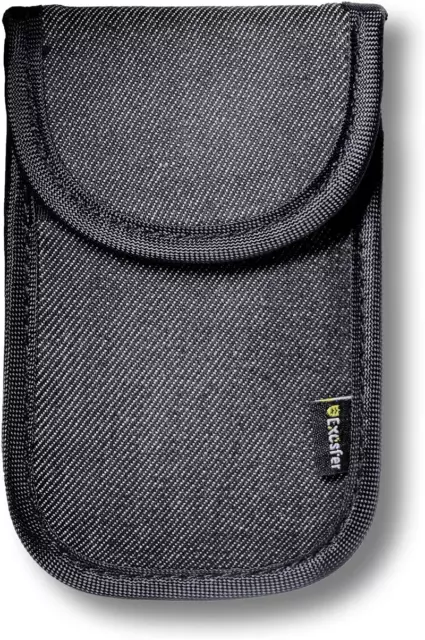 Lot de 2 Mini Etui Anti RFID Clé Voiture Portable, Pochette Anti