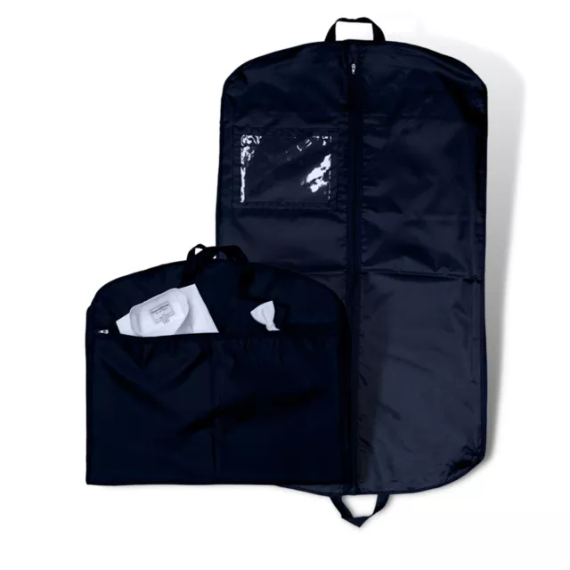 Hoesh 44" Strong Heavy Duty Nylon Men Travel Suit Garment Carrier Cover Bag