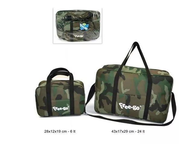 Set 2 Sacs Thermiques 24 Lt + 6 Sac Frigo Militaire Mer Camping Pique-Nique Dfh