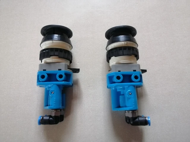 Distributeur Pneumatique Festo SV-3-M5 Avec Bouton Poussoir - Référence 6817, Occasion