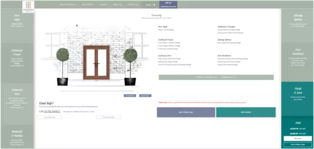 Wooden, Timber, Hardwood, Sapele, Pair Doors & Frame 2