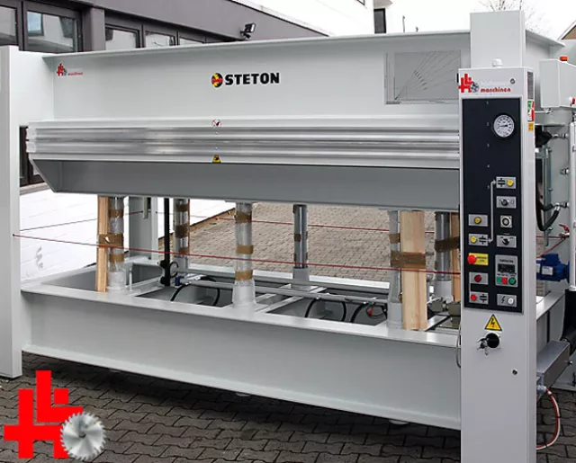 STETON Furnierpresse P 90 / 2513-450, Pressdruck über 90 Tonnen