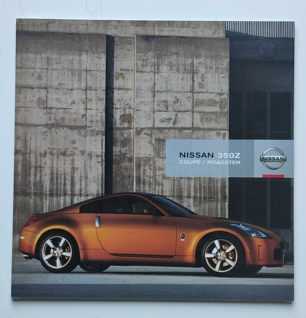 NISSAN 350Z CATALOG Brochure Brochure Brochure Prospectus £13.27 NISSAN 350Z CATALOG Brochure Brochure Brochure Prospectus £13.27