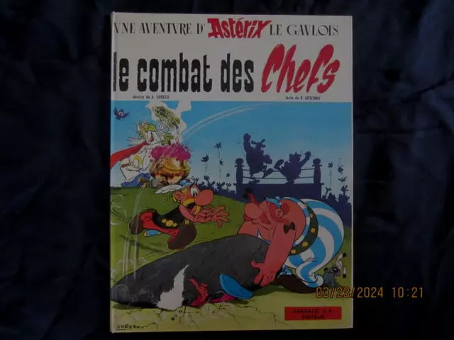 ASTERIX  le Combat des Chefs  édition Originale  1966