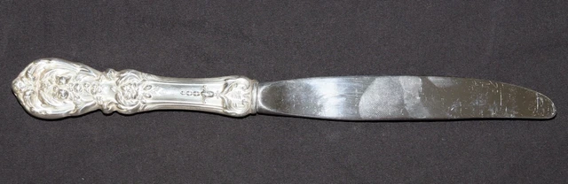 【Reed & Barton】 【純銀ハンドル】バターナイフ Francis I Francis I by Reed & Barton ALL Sterling Silver Twisted