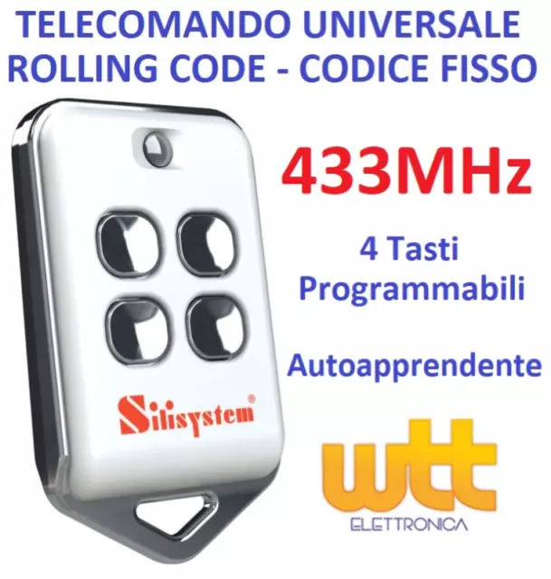 FAAC TML2 433 SLH TML4 868 SLH SLR SLP telecomando cancello compatibile -  BeribeShop