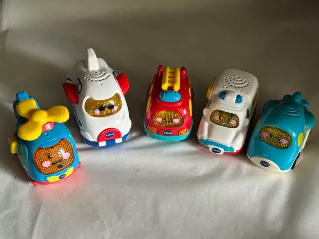 VTECH  tut tut bolides lot de 5 véhicules