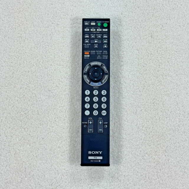 Replacement Remote Control For Sony Bravia TV – Compatible With KDL-40S2400, KDL-46S2010, KDL-26S2010 & More (Model RM-YD005)