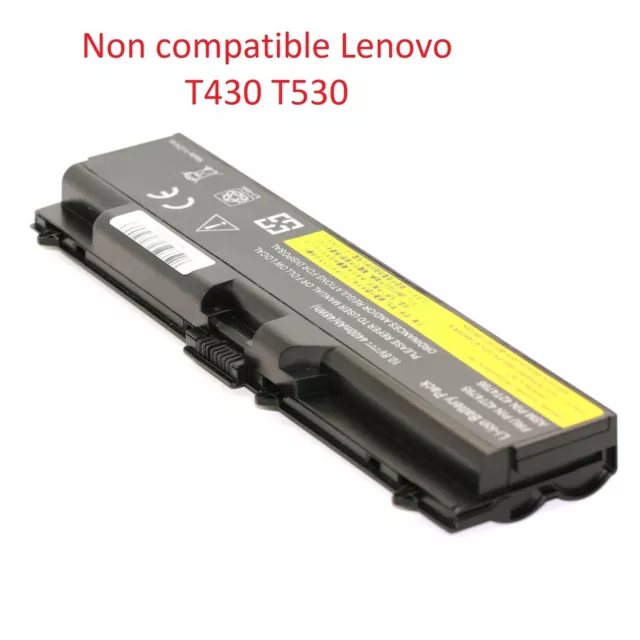 BATTERIE POUR IBM LENOVO ThinkPad Edge T410 T410i T420 T510 T510i T520 W510 W520