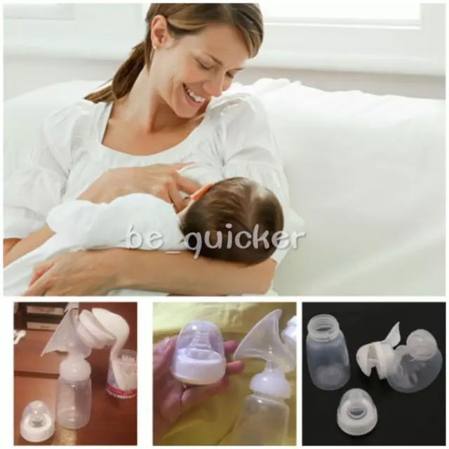 Mom Baby Manual Nursing Suction Breast Pump Breastfeeding Milk Saver Y3