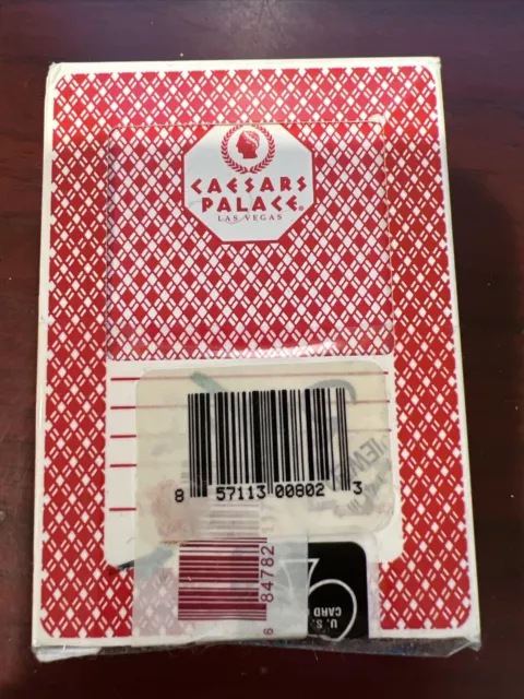 Caesars Palace Casino Playing Cards Blue Played Used Deck Las Vegas Nevada LV