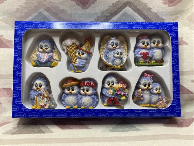 NIB Vintage Sonshine Promises Islandia International Bird Collector Pin Set Of 8