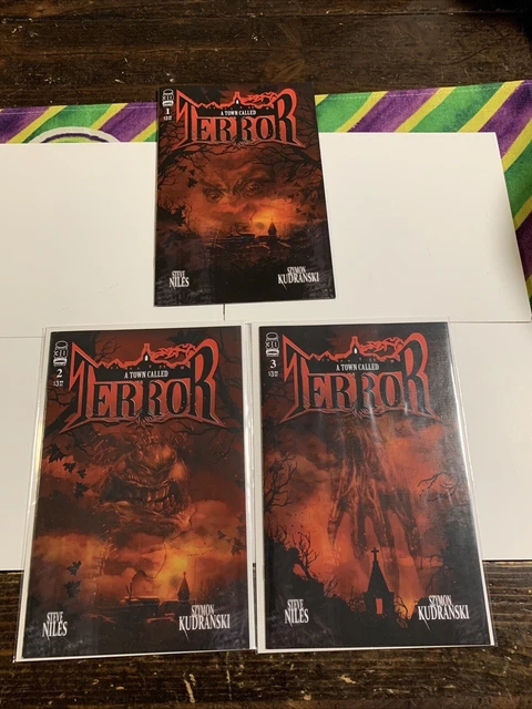 A Town Called Terror #1 #2 #3 VF-NM (of 6) (2022) Image Comics Steve Niles