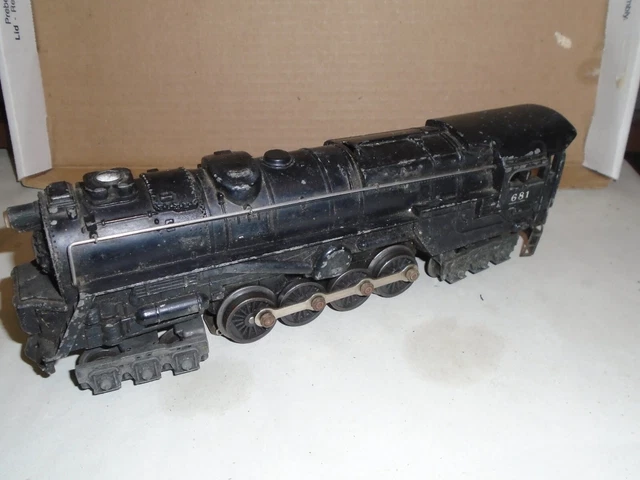 Lionel #681 4-8-4 Steam Locomotive - Lionel Lines O