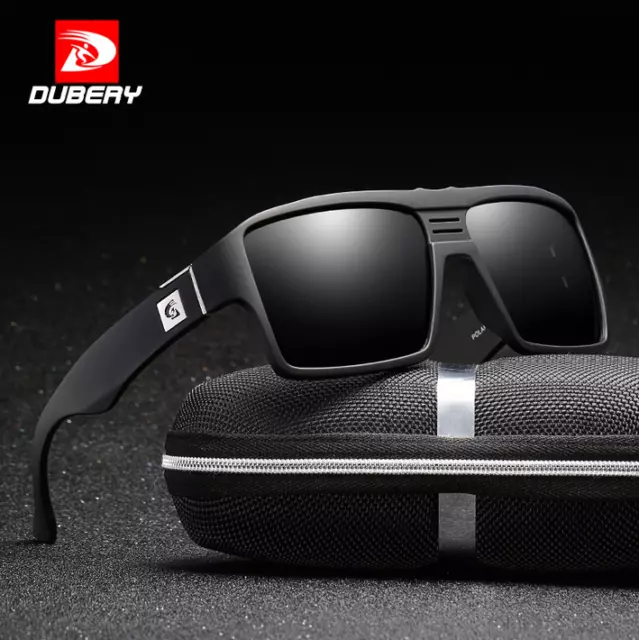DUBERY Men Polarized Sport Sunglasses Outdoor Driving Fishing UV400 Glasses Hot