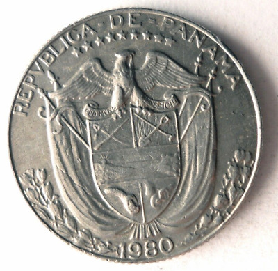 Panama Bin #2 Nazionale Banca Eccellente Moneta Balboa 2009 Panama 1/2 Balboa 