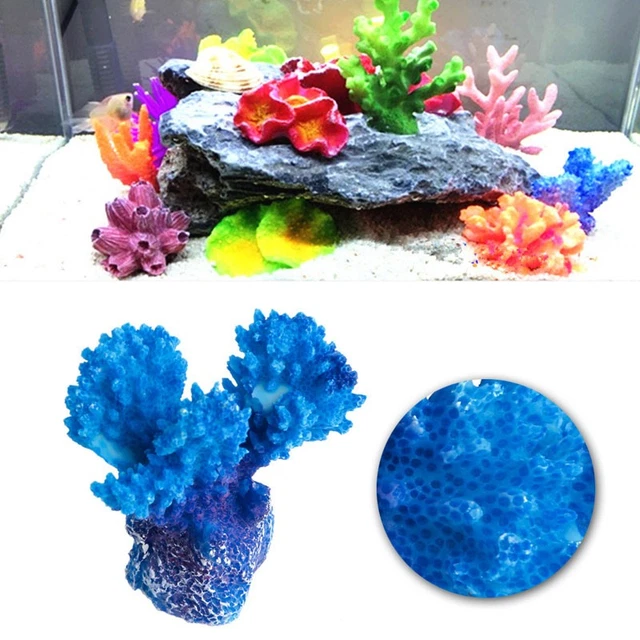 Fresh Look at Fish For Tank Coral Decorations Aquarium Artificial Coral Small Resin
