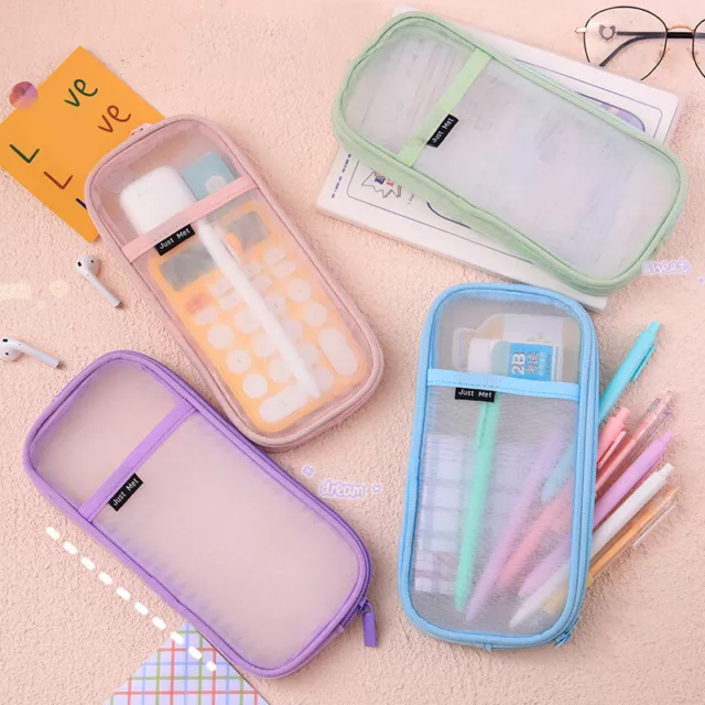 1PCS Federtasche Halter Schreibwaren Organizer Federmäppchen Stift Beutel Tasc ,