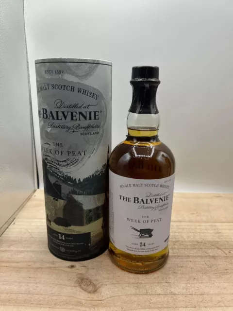 whisky the balvenie the week of peat 14 ans 48,3° 70 cl