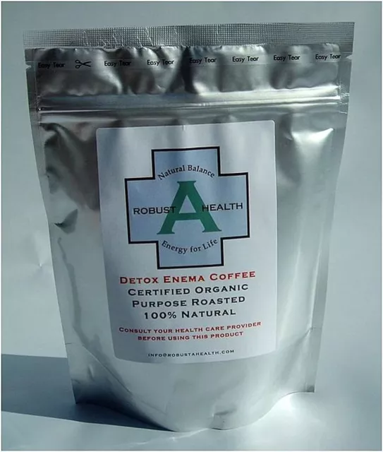 Organic 100% Natural Detox Enema Coffee 464 g Rid of Pain For Therapy Care