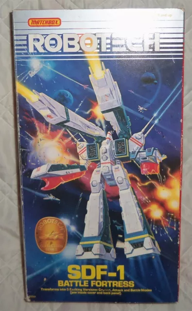 Robotech Matchbox 1984 Sdf-1 Battle Fortress 99.5% Complete In Box Robotech Matchbox 1984 Sdf-1 Battle Fortress 99.5% Complete In Box