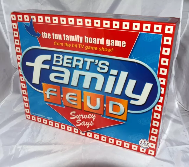 'Bert's Family Feud' Fun Family Board Game NEW SEALED