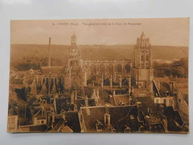 CPA - GISORS - Vue Générale prise de la Tour du Prisonnier -